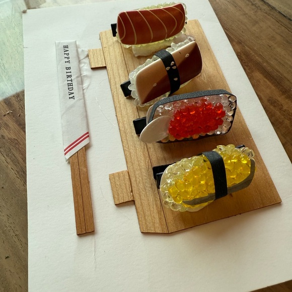 Sushi-Themed Hair Clips Set - Picture 1 of 3